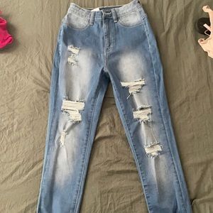 Size 3 fashion nova jeans